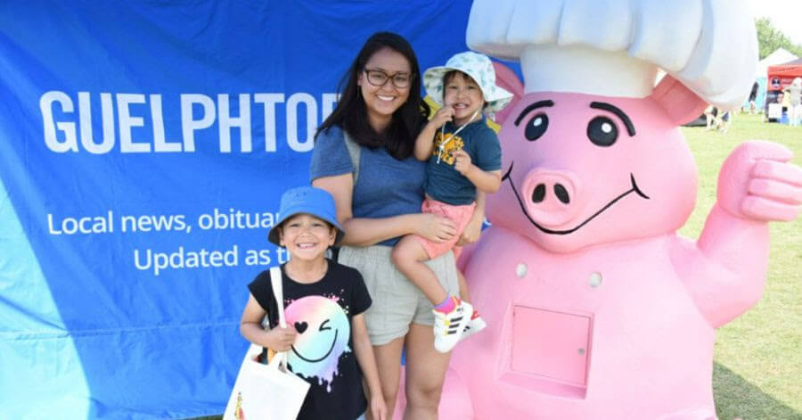 Attendees enjoyed a fun atmosphere at this year's Ribfest presented by the Rotary Club of Guelph Trillium, sponsored by GuelphToday