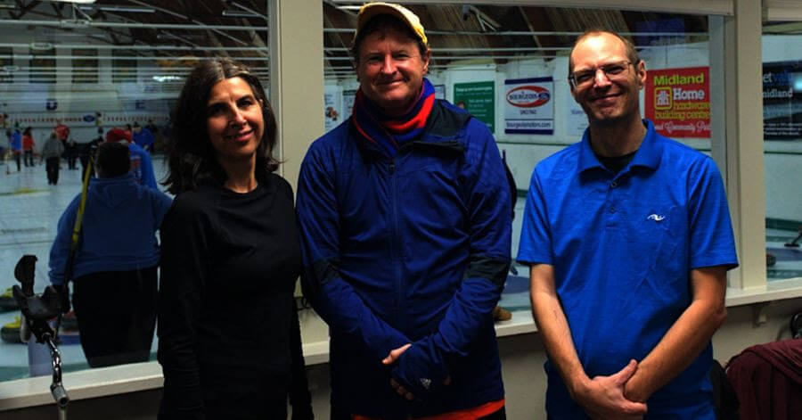 Members of our MidlandToday team participated in the CLH Foundation Bonspiel Bonanza at the Midland Curling Club.